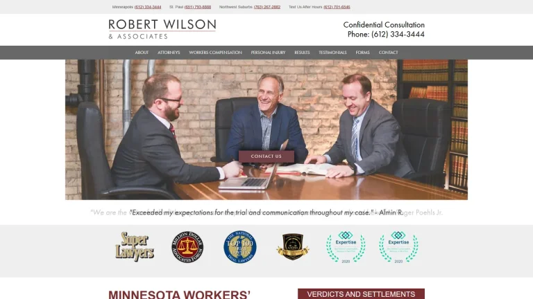 Robert Wilson & Associates - Minneapolis, MN - Attorney in Minneapolis