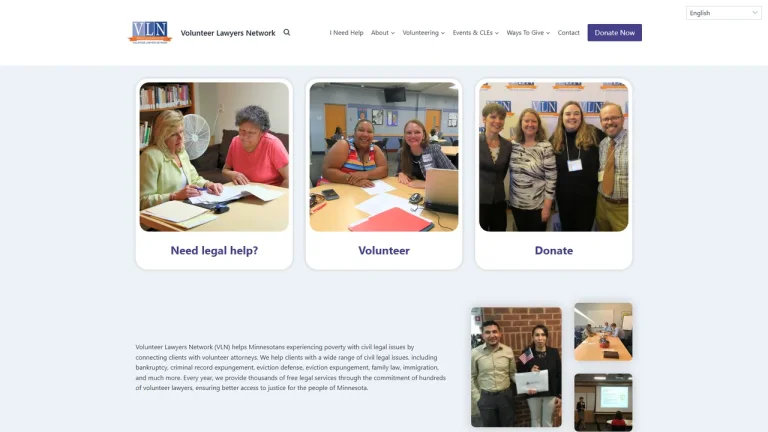 Volunteer Lawyers Network - Minneapolis, MN - Attorney in Minneapolis