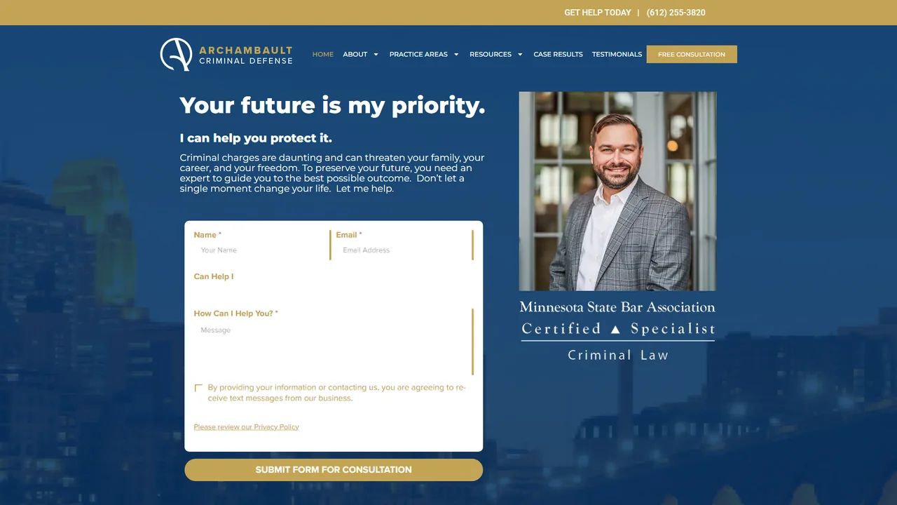 Archambault Criminal Defense - Minneapolis, MN office in Minneapolis, Minnesota