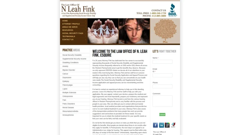 The Law Offices of N. Leah Fink - Pittsburgh, PA - Attorney in Pittsburgh