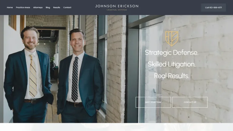 Johnson Erickson Criminal Defense - Minneapolis, MN - Attorney in Minneapolis