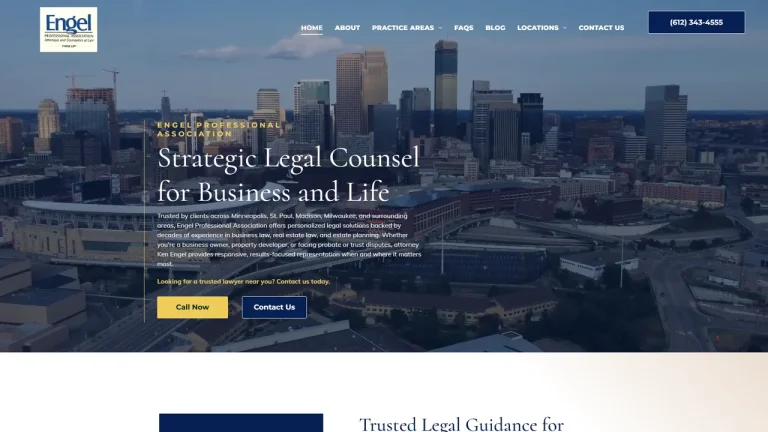 Engel Professional Association - Minneapolis, MN - Attorney in Minneapolis