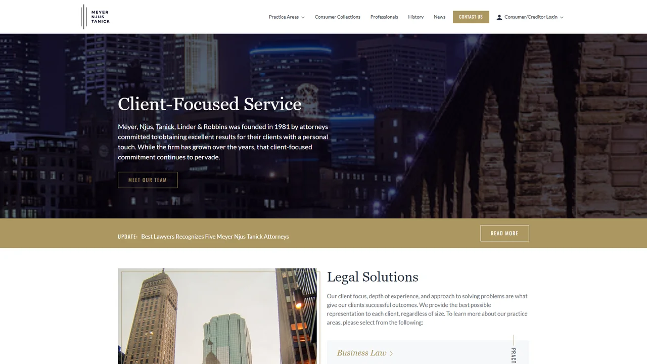 Meyer, Njus, Tanick, Linder and Robbins, PA - Minneapolis, MN office in Minneapolis, Minnesota