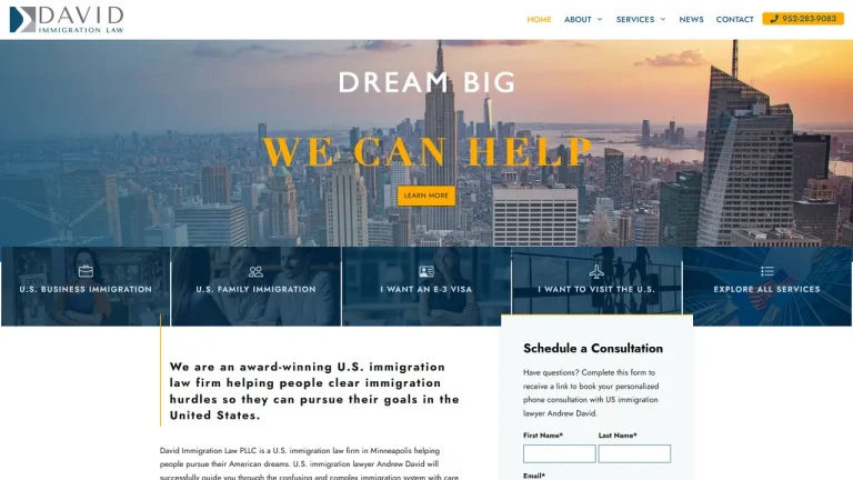 David Immigration Law PLLC - Minneapolis, MN - Attorney in Minneapolis