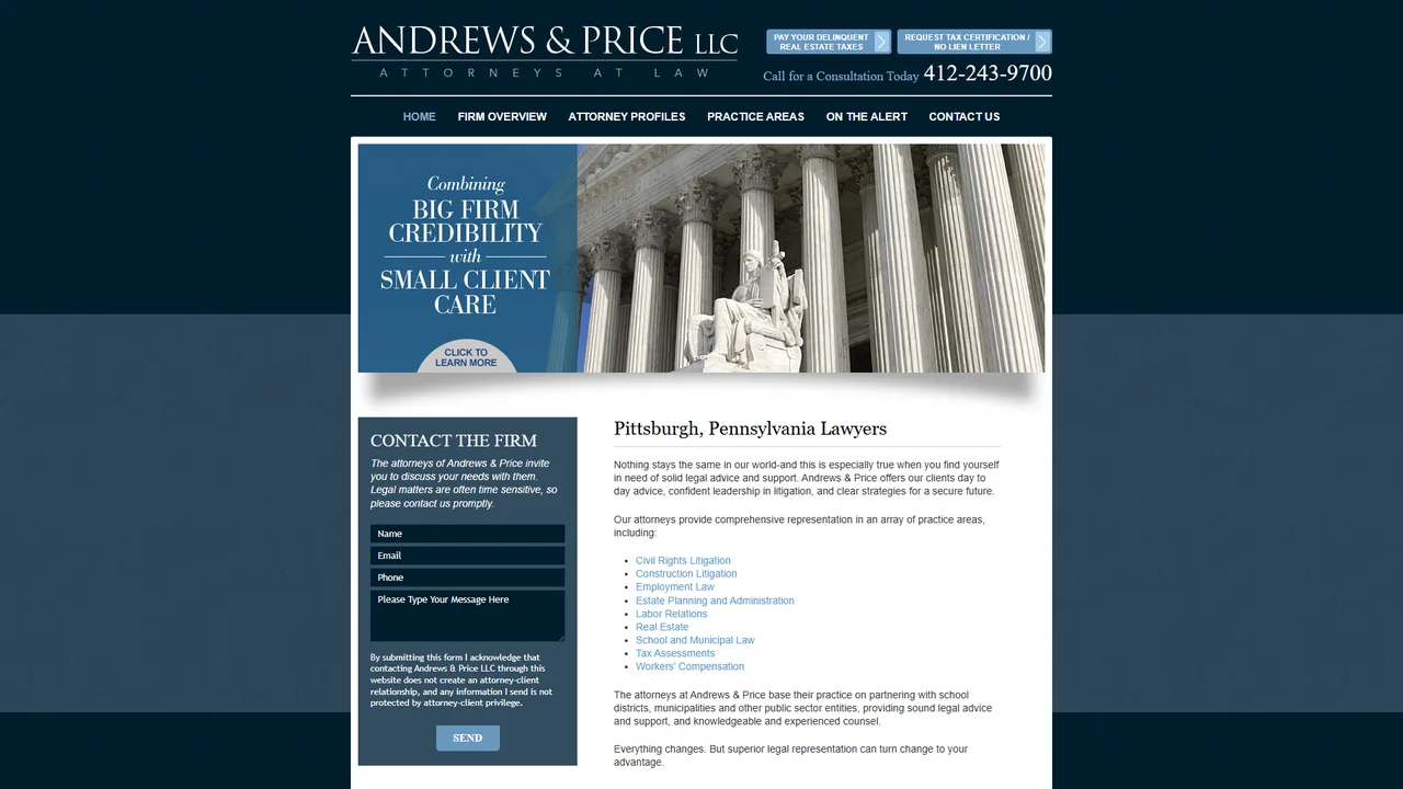 Andrews & Price, LLC - Pittsburgh, PA office in Pittsburgh, Pennsylvania