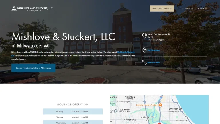 Mishlove and Stuckert, Attorneys at Law - Milwaukee, WI - Attorney in Milwaukee