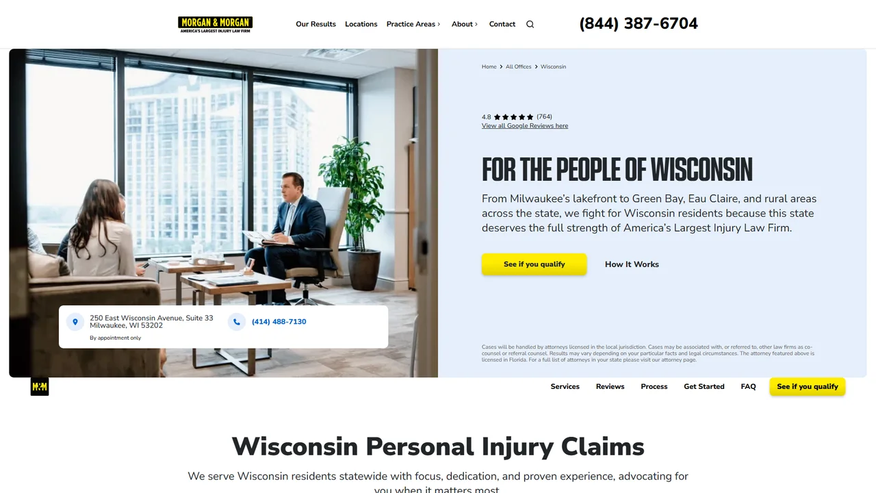 Morgan & Morgan - Milwaukee, WI office in Milwaukee, Wisconsin