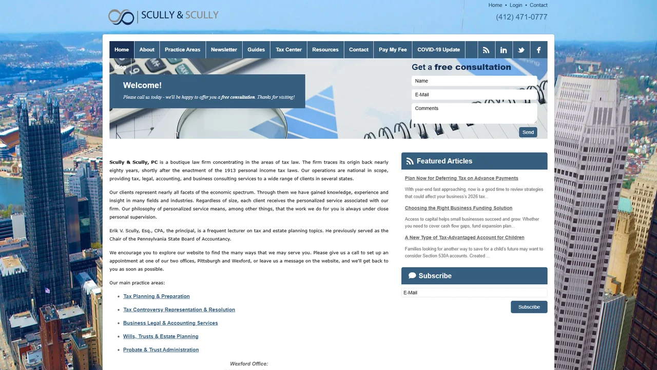 Scully & Scully, PC - Pittsburgh, PA office in Pittsburgh, Pennsylvania