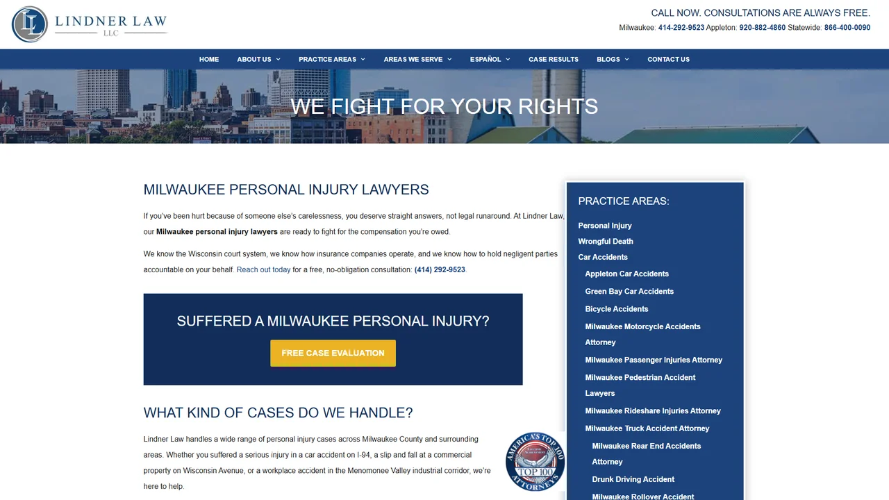 Lindner Law LLC - Milwaukee, WI office in Milwaukee, Wisconsin