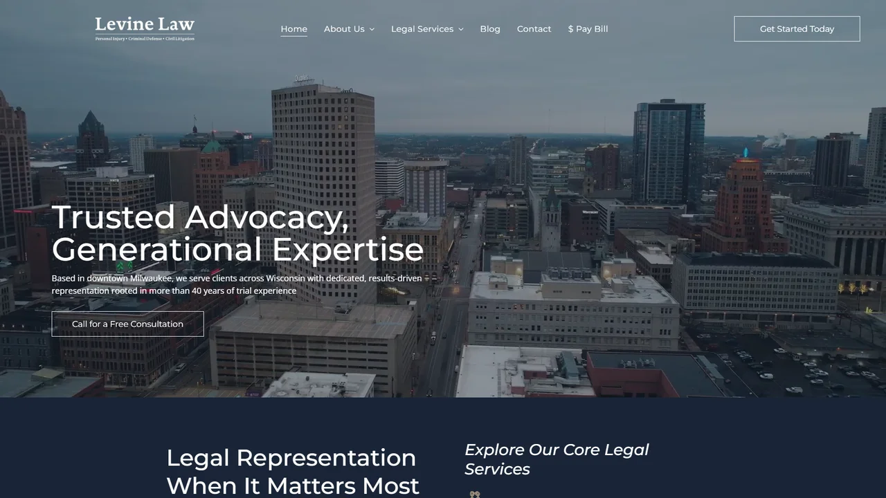 Levine Law - Milwaukee, WI office in Milwaukee, Wisconsin