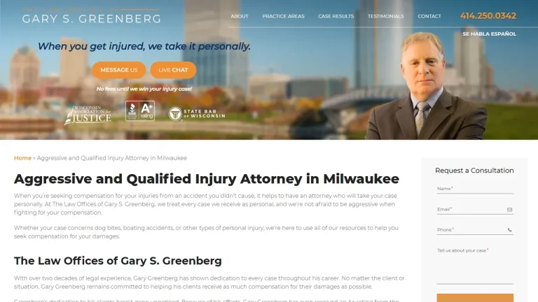 Law Offices of Gary S. Greenberg - Milwaukee, WI - Attorney in Milwaukee