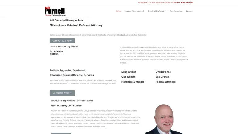 Jeff Purnell Attorney at Law - Milwaukee, WI - Attorney in Milwaukee