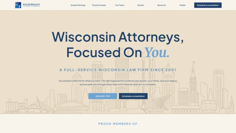 Hildebrand Law Firm LLC - Milwaukee, WI - Attorney in Milwaukee
