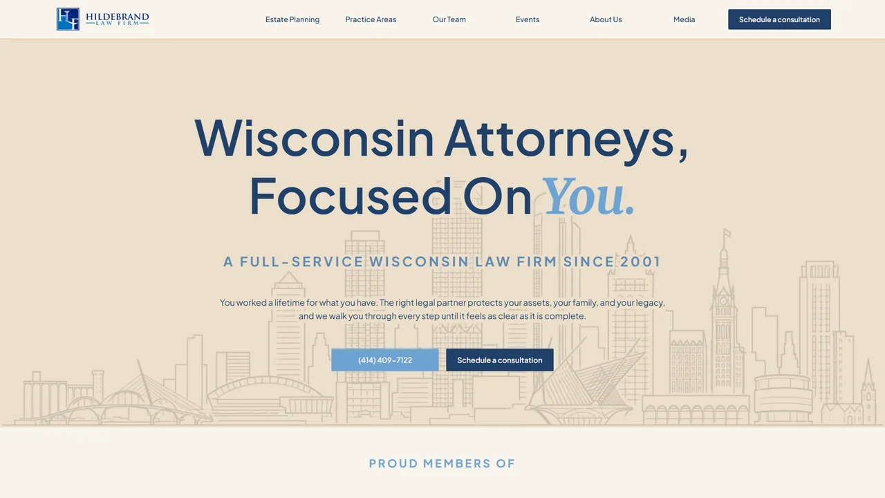 Hildebrand Law Firm LLC - Milwaukee, WI office in Milwaukee, Wisconsin