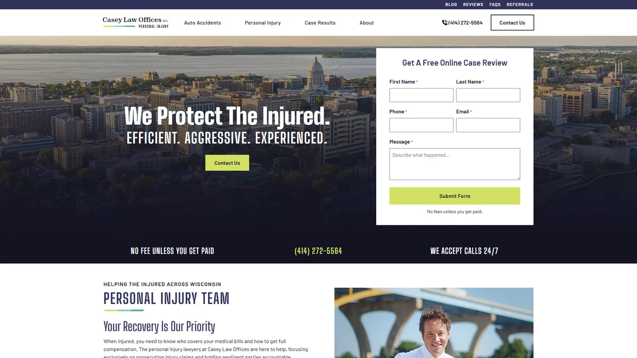Casey Law Offices, S.C. - Milwaukee, WI office in Milwaukee, Wisconsin
