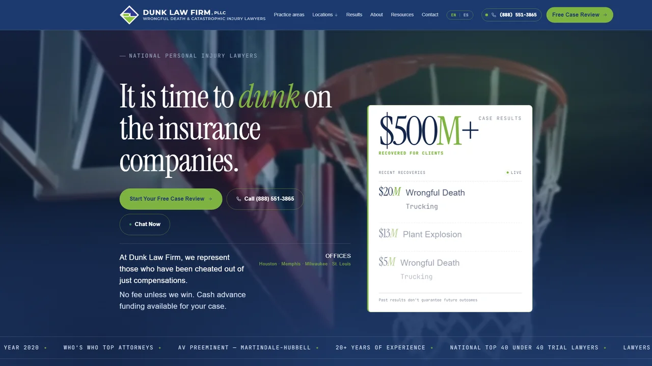 Dunk Law Firm - Milwaukee, WI office in Milwaukee, Wisconsin