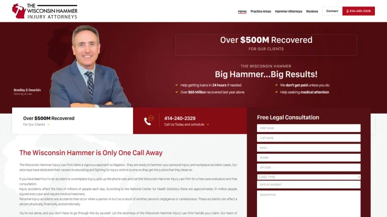 Dworkin and Maciariello Wisconsin Hammer Law Firm - Milwaukee, WI - Attorney in Milwaukee