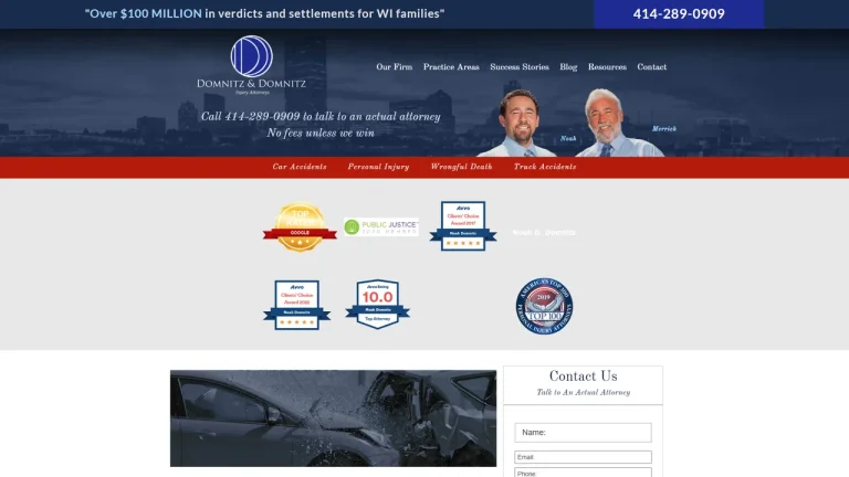 Domnitz & Domnitz, S.C. - Milwaukee, WI - Attorney in Milwaukee