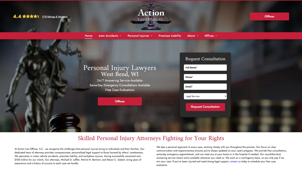 Action Law Offices, S.C. - Milwaukee, WI office in Milwaukee, Wisconsin