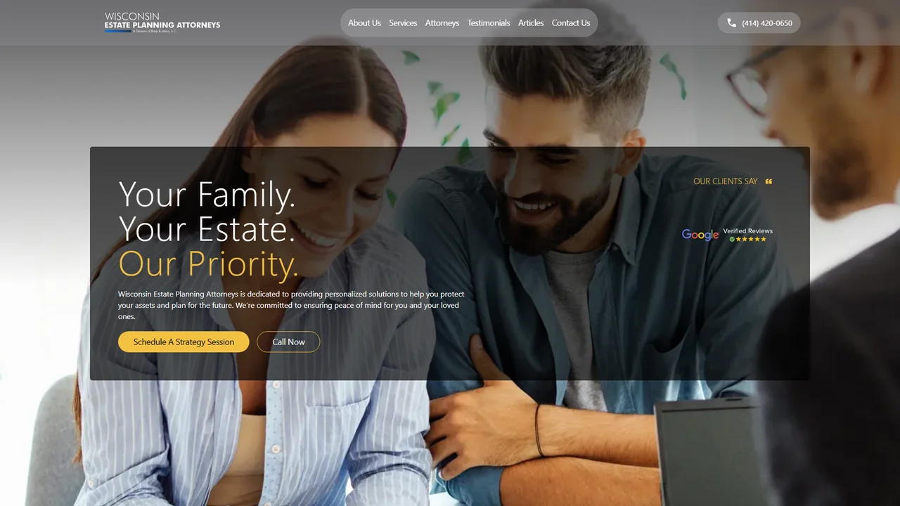 Wisconsin Estate Planning Attorneys - Milwaukee, WI office in Milwaukee, Wisconsin