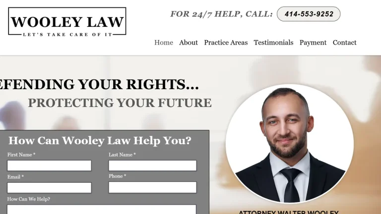 Wooley Law - Milwaukee, WI - Attorney in Milwaukee