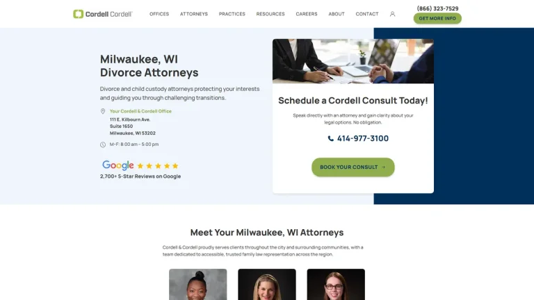 Cordell & Cordell - Milwaukee, WI - Attorney in Milwaukee