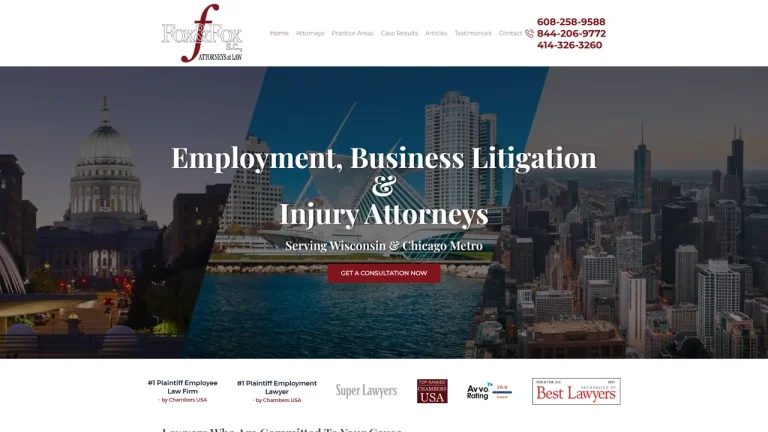 Fox and Fox, S.C. - Milwaukee, WI - Attorney in Milwaukee