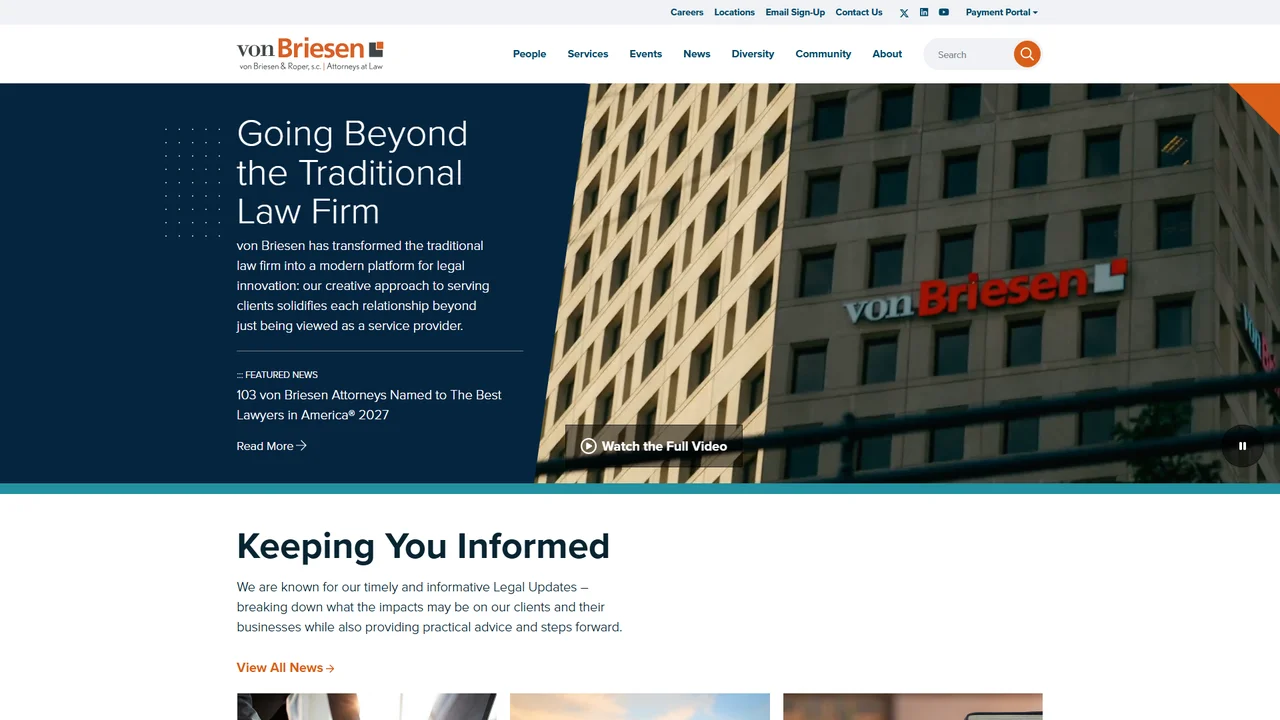 von Briesen & Roper, s.c. - Milwaukee, WI office in Milwaukee, Wisconsin