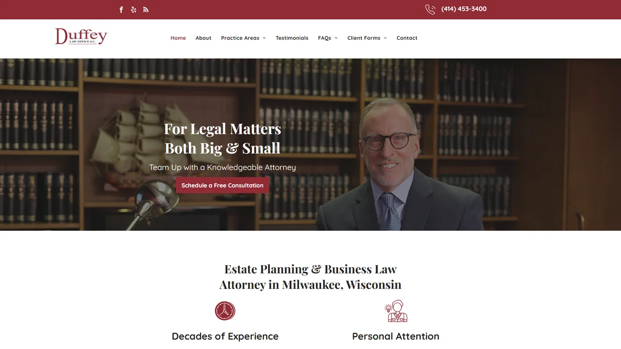 Duffey Law Office, S.C. - Milwaukee, WI office in Milwaukee, Wisconsin