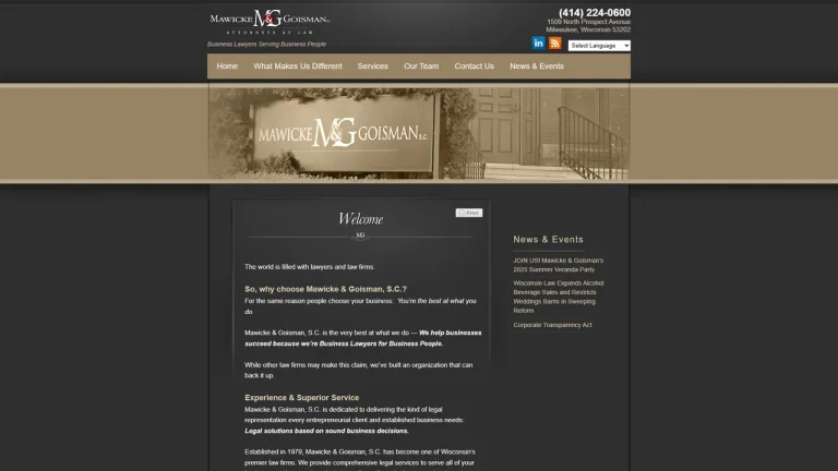 Mawicke & Goisman, S.C. - Milwaukee, WI - Attorney in Milwaukee