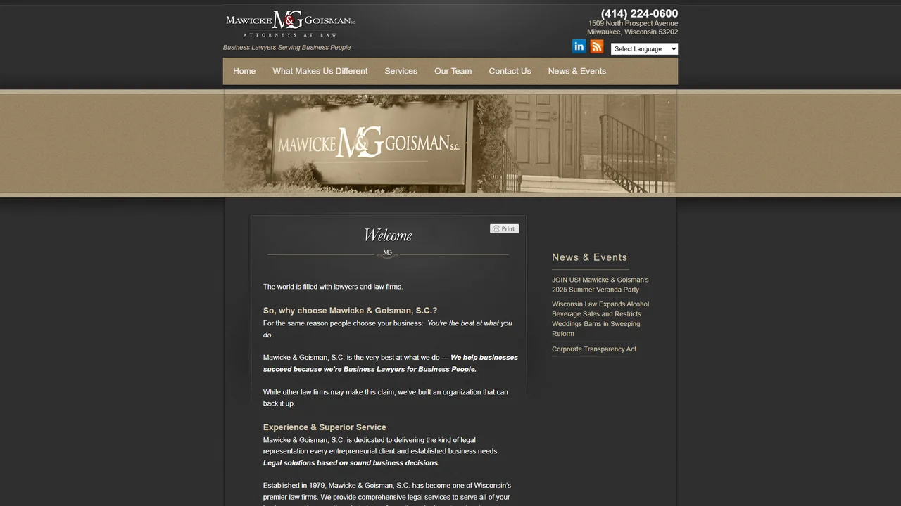 Mawicke & Goisman, S.C. - Milwaukee, WI office in Milwaukee, Wisconsin