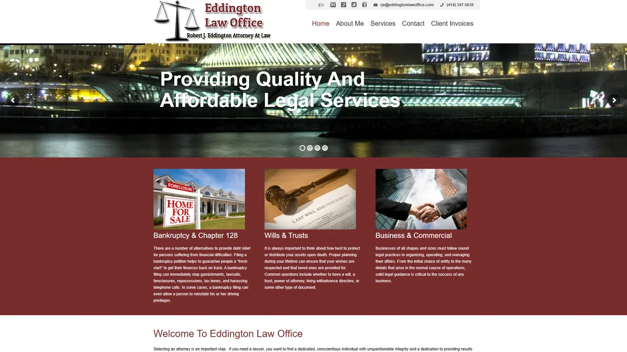 Eddington Law Office LLC - Milwaukee, WI office in Milwaukee, Wisconsin