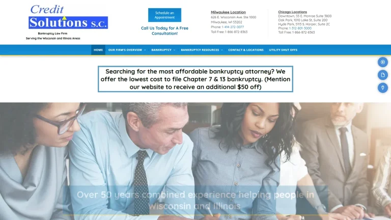 Credit Solutions, S.C. - Milwaukee, WI - Attorney in Milwaukee