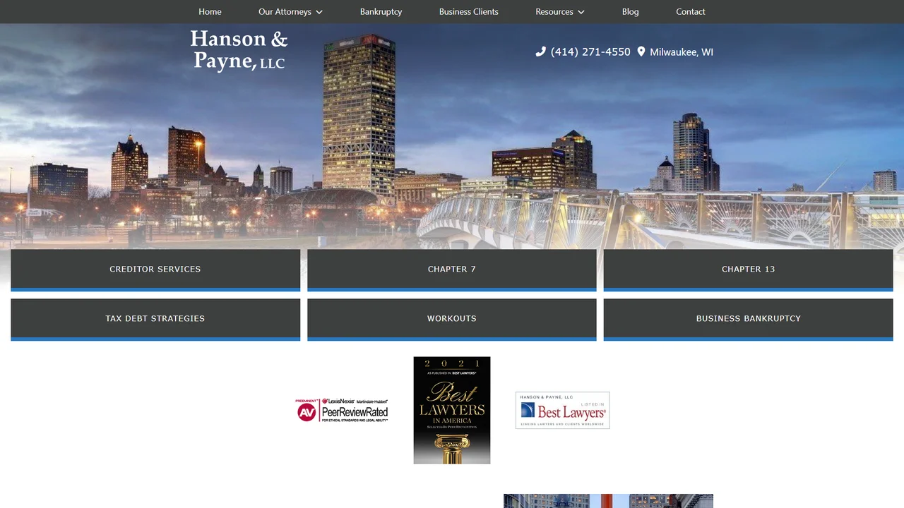 Hanson & Payne, LLC - Milwaukee, WI office in Milwaukee, Wisconsin
