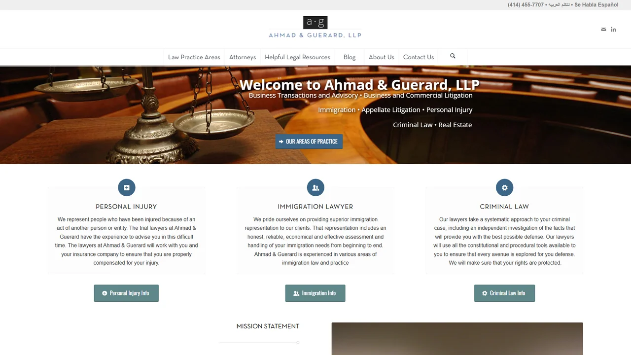 Ahmad & Guerard, LLP - Milwaukee, WI office in Milwaukee, Wisconsin