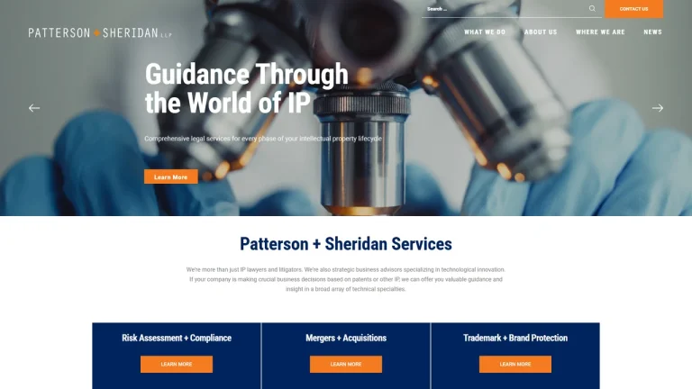Patterson and Sheridan LLP - Houston, TX - Attorney in Houston