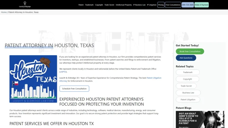 Leavitt Eldredge Law Firm - Houston, TX - Attorney in Houston
