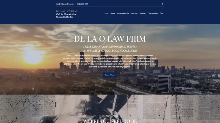 De La O Law Firm - Houston, TX - Attorney in Houston