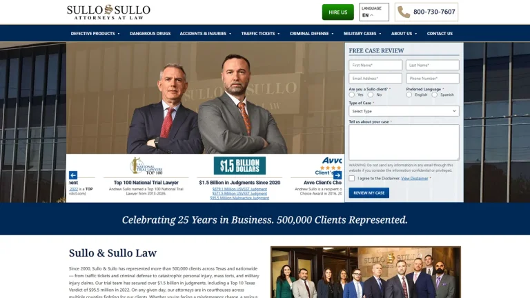 Sullo & Sullo, LLP - Houston, TX - Attorney in Houston