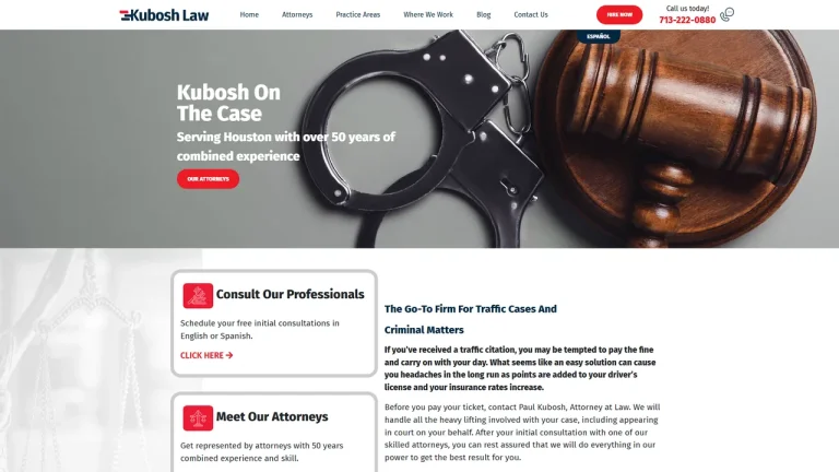 Kubosh Law - Houston, TX - Attorney in Houston