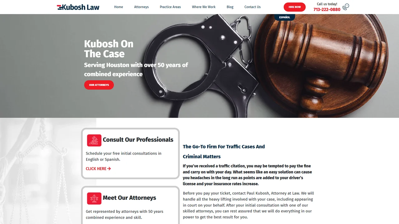 Kubosh Law - Houston, TX office in Houston, Texas
