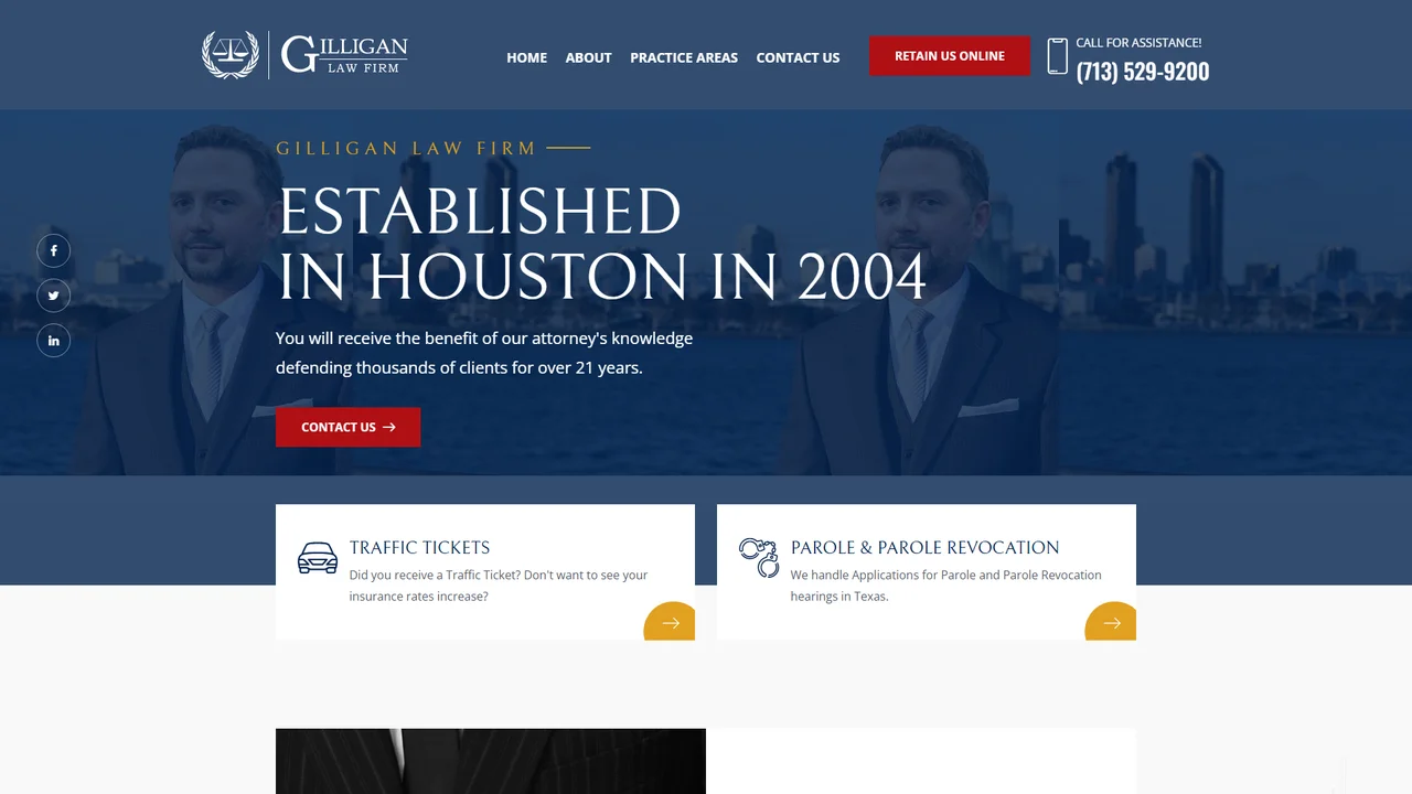 Gilligan Law Firm LLP - Houston, TX office in Houston, Texas