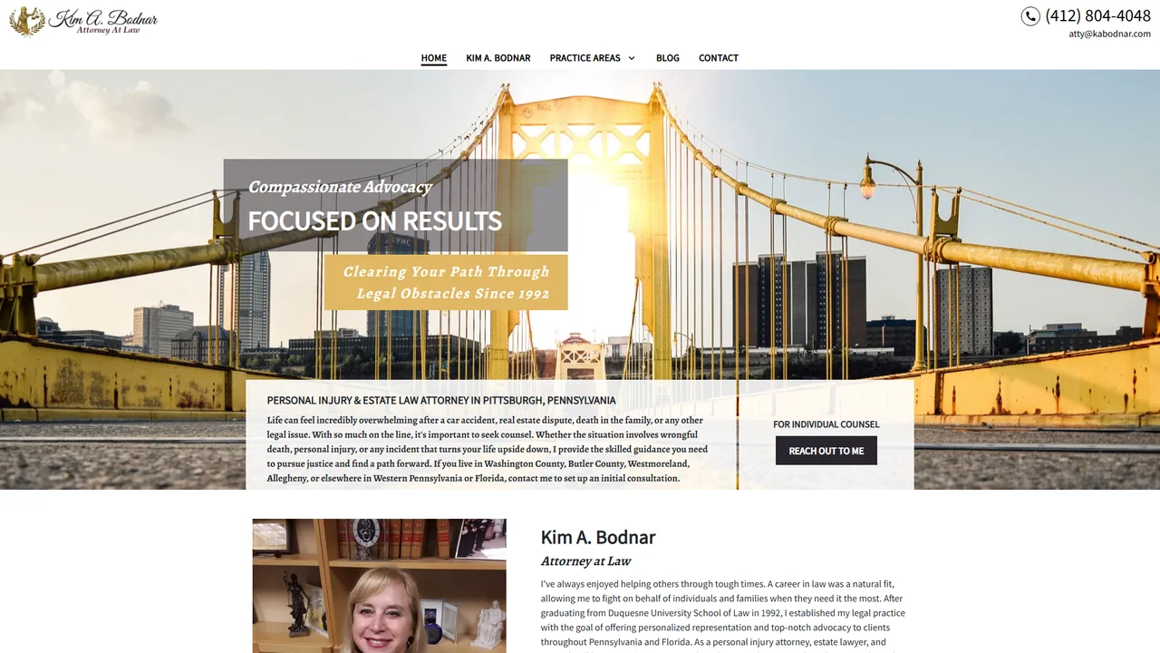 Kim A. Bodnar, Attorney at Law - Pittsburgh, PA office in Pittsburgh, Pennsylvania