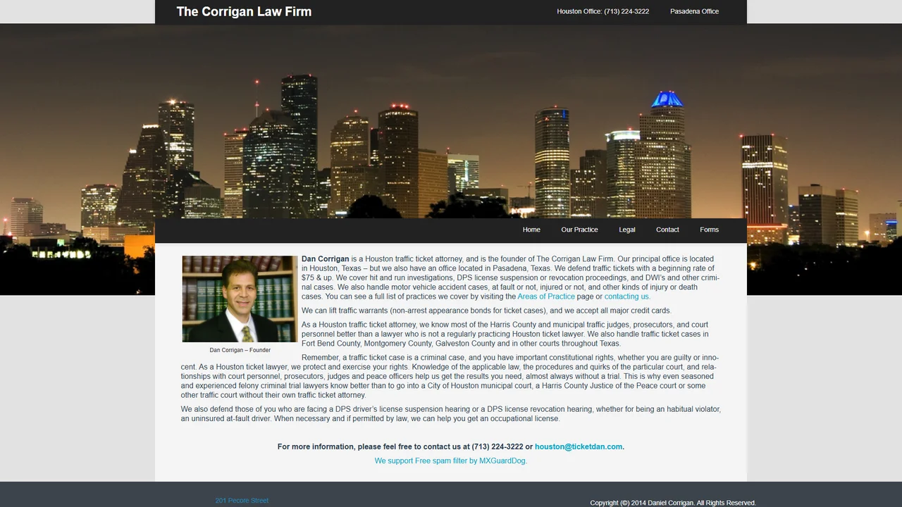 The Corrigan Law Firm - Houston, TX office in Houston, Texas