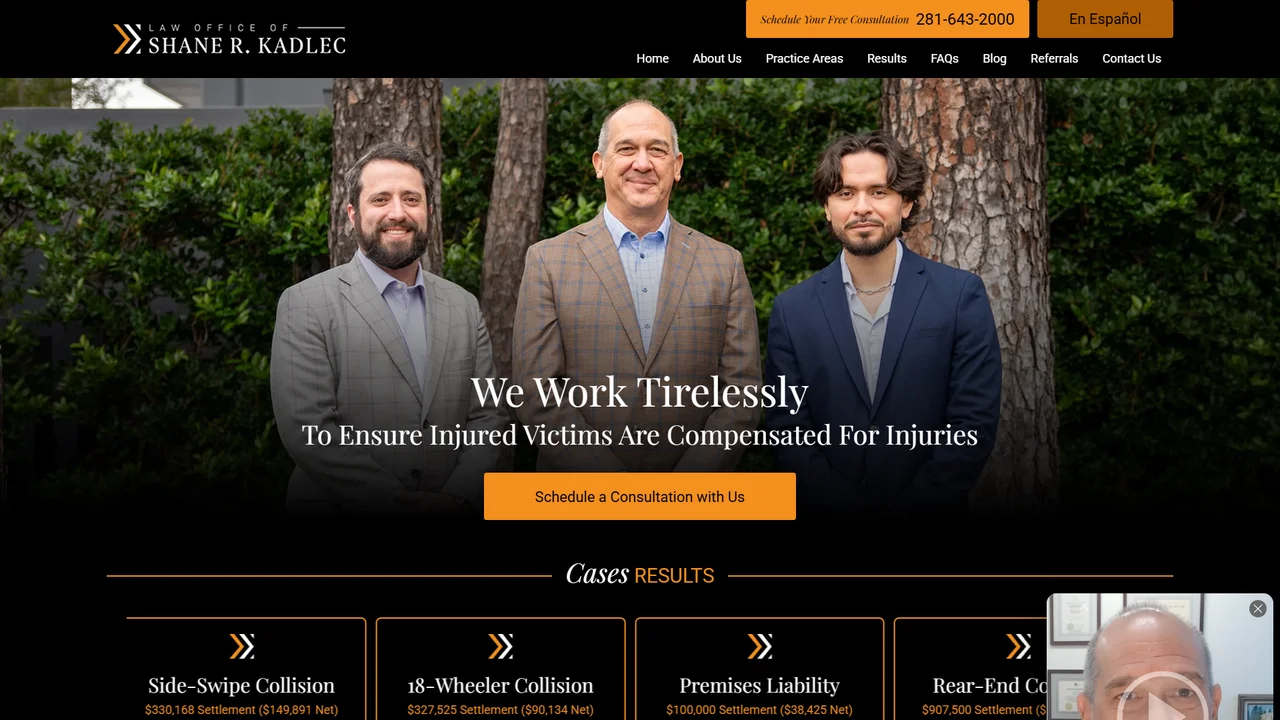 Law Office of Shane R. Kadlec - Houston, TX office in Houston, Texas