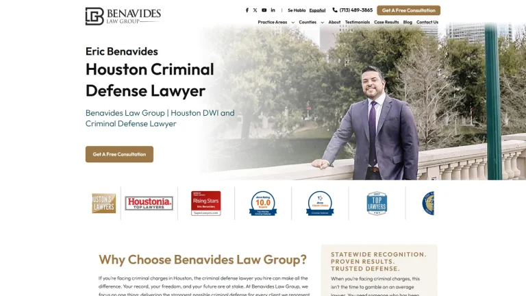 Benavides Law Group - Eric Benavides - Houston, TX - Attorney in Houston