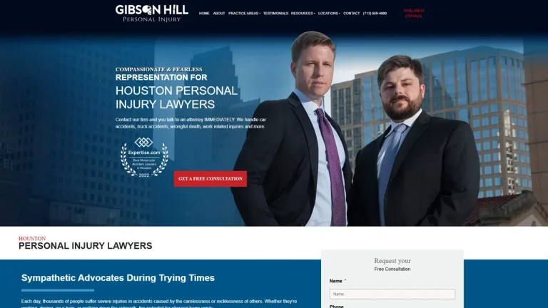 Gibson Hill Personal Injury - Houston, TX - Attorney in Houston