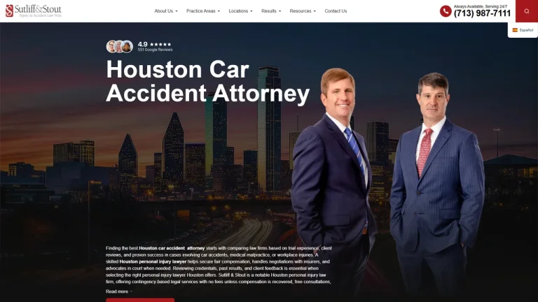 Sutliff and Stout Injury and Accident Law Firm - Houston, TX - Attorney in Houston