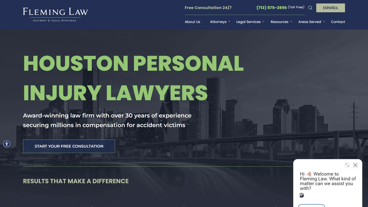 Fleming Law Accident & Injury Attorneys - Houston, TX office in Houston, Texas