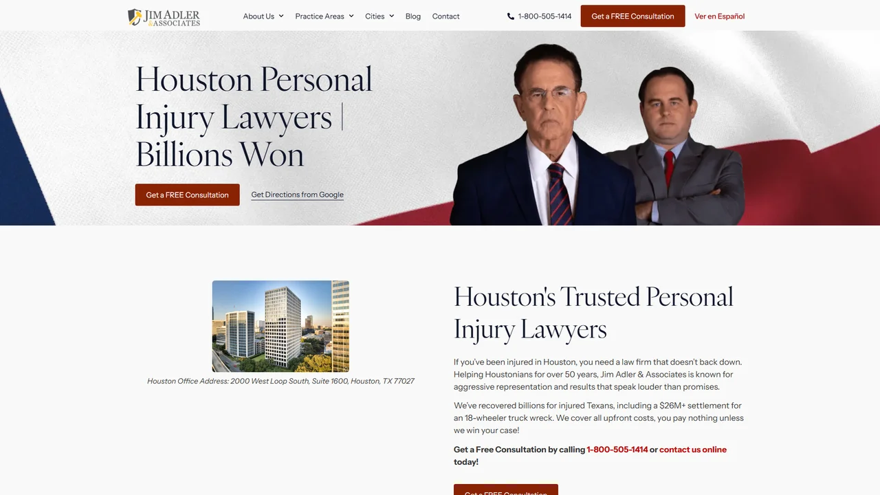 Jim Adler & Associates - Houston, TX office in Houston, Texas